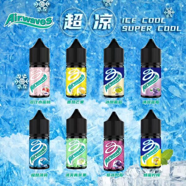 d574301d394a0e942423abbdc2586131 Airwaves極酷薄荷口香糖系列 30ML|小煙油